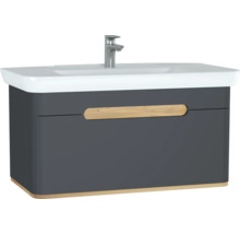 Meuble sous-vasque avec lavabo et robinet