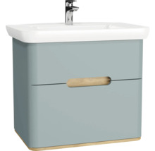 Meuble-lavabo avec meuble sous-vasque, lavabo et robinet