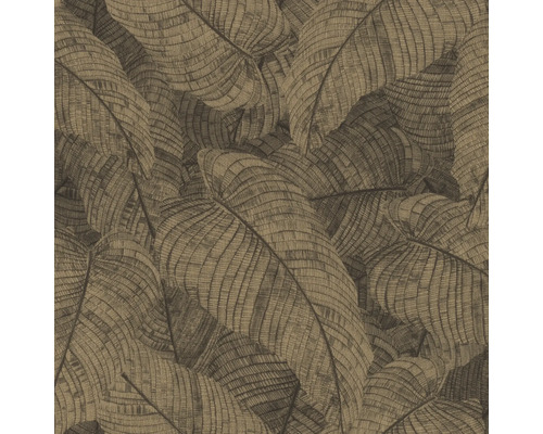 Vliestapete 720570 Amara Blätter gold Tapete mit Blättermuster