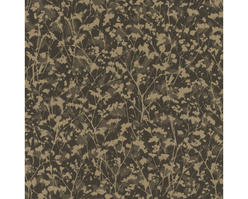 Vliestapete 720754 Amara Blumenwiese graphit Tapete mit Pflanzenmuster