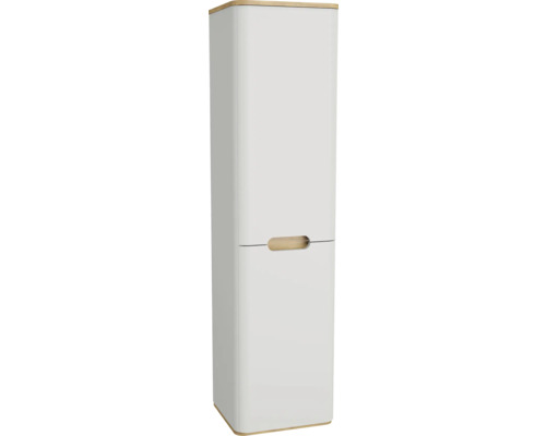 Hochschrank mit zwei Türen und Griffmulde