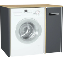 Waschmaschine in einem Waschbeckenunterschrank