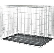 Cage en fil métallique avec fond amovible