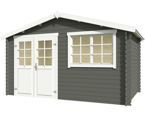 Abri de jardin avec fenêtre et porte double