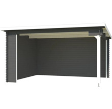 Holzunterstand für den Garten