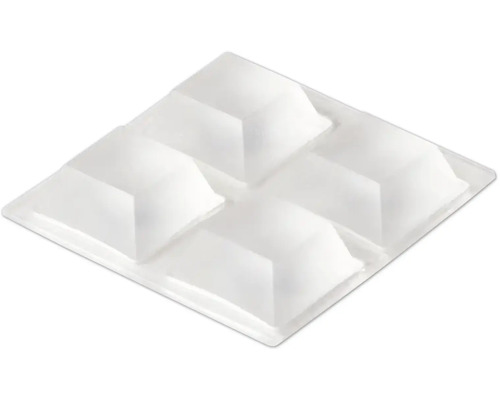 Patins pour meubles carrés avec quatre picots