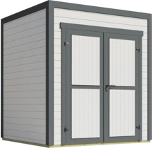 Abri de jardin avec porte double