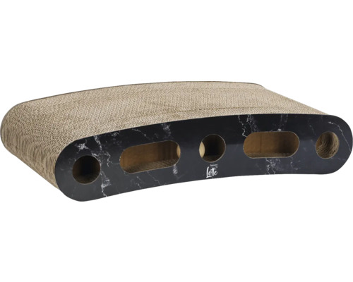 Designed by Lotte Jouet à griffer en carton Suvi Meuble à gratter pour chat en carton avec trous