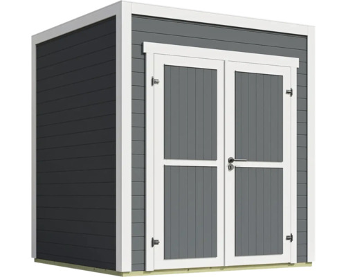 Abri de jardin avec double porte