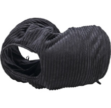 Tunnel pour chat en velours côtelé