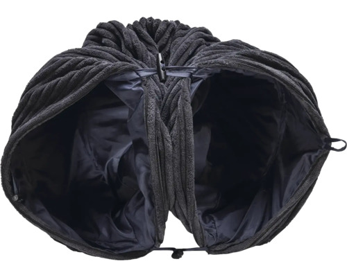 Couverture d''emmaillotage en velours côtelé avec fermeture à bascule