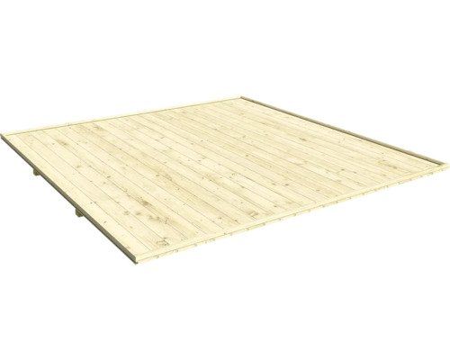 Plancher Outdoor Life Felix 1/Fynn 1 150 x 200 cm nature Plancher en bois pour abri de jardin