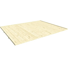 Plancher en bois pour abri de jardin