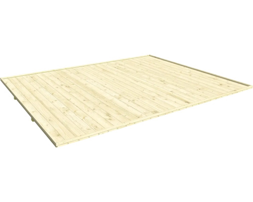 Plancher Outdoor Life Felix 1,5/Fynn 1,5 150 x 200 cm nature Plancher en bois pour abri de jardin