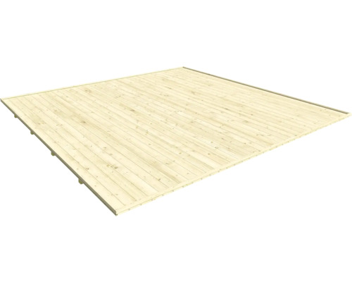 Plancher Outdoor Life Felix 3/Fynn 3 150 x 200 cm nature Plancher en bois pour abri de jardin