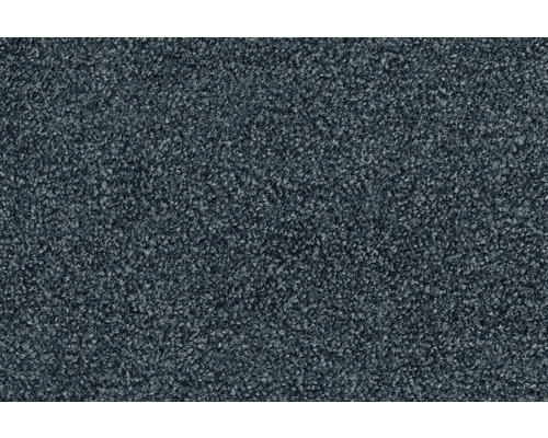 Moquette velours Mexico Twist bleu largeur 400 cm (au mètre) Gros plan d''un tapis