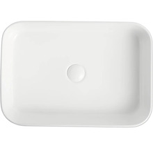 Vasque à poser de forme rectangulaire