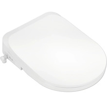 Abattant de WC blanc avec commande latérale