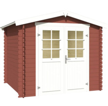 Abri de jardin en bois avec double porte