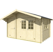 Abri de jardin en bois avec fenêtre et double porte