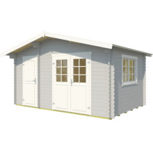 Abri de jardin en bois avec porte et fenêtre