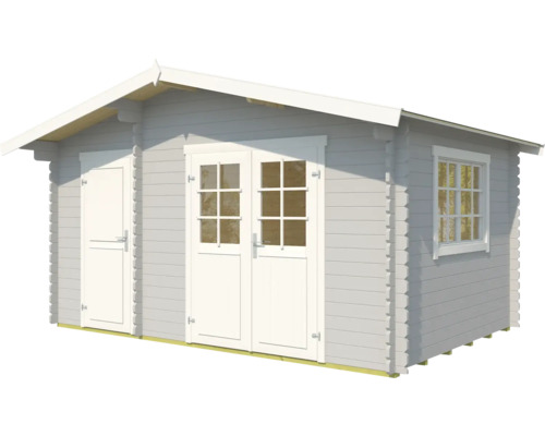 Abri de jardin en bois avec porte et fenêtre