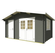 Abri de jardin en bois avec double porte et fenêtre