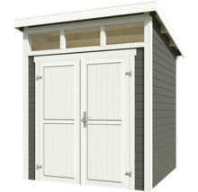 Armoire de jardin avec double porte et fenêtre