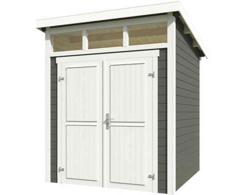 Armoire de jardin avec double porte et fenêtre