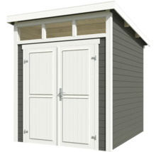 Abri de jardin avec double porte et lanterneau