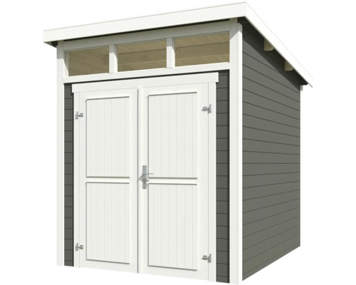 Abri de jardin avec double porte et lanterneau