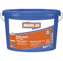 Peinture d''intérieur Modulan Rapid Matt en seau, idéale pour les peintures de dispersion
