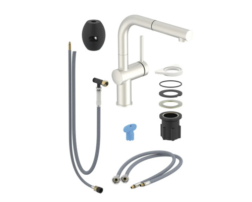 Robinet de cuisine avec accessoires