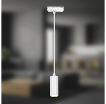 Suspension avec abat-jour cylindrique