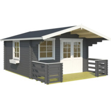 Abri de jardin en bois avec fenêtre et double porte