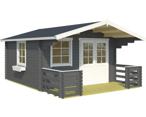 Abri de jardin en bois avec fenêtre et double porte