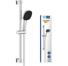 Ensemble de barre de douche avec douchette à main et emballage