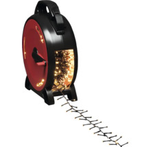 Guirlande lumineuse sur enrouleur de câble
