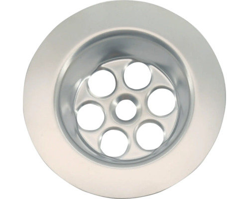 Garniture d''évacuation en acier inoxydable avec sept trous