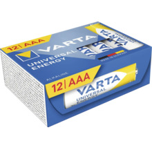 Varta Universal Energy Alkaline Batterie AAA, 12er Pack