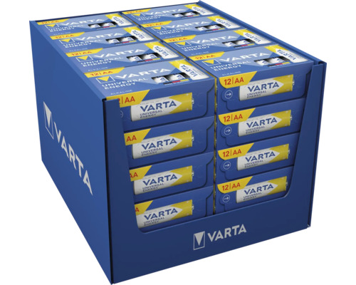 Varta Universal Energy AA Batteriepackung mit 12 Stück