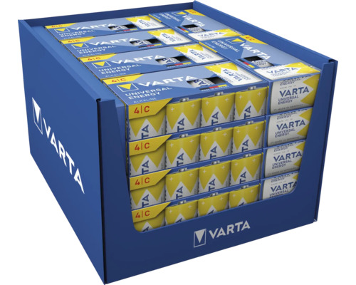 Varta Universal Energy Alkaline Batterien im Displaykarton