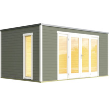 Abri de jardin avec fenêtre et porte double