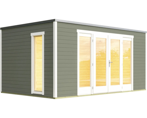 Abri de jardin avec fenêtre et porte double