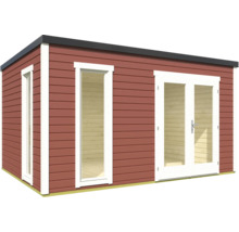 Abri de jardin en bois avec fenêtre et double porte