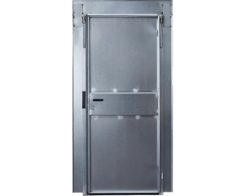 Metalltür mit Rahmen