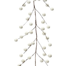 Branche décorative avec perles