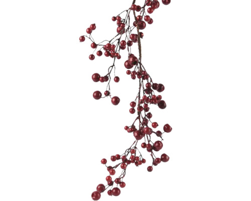 Branches de baies décoratives avec des baies rouges