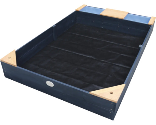 Jardinière surélevée en bois avec film de plantation