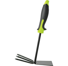 Cultivateur de jardin avec trois dents et manche